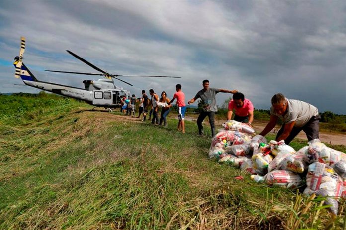 Ayuda humanitaria de la ONU.